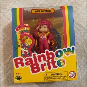 Rainbow Brite  Red Butler figure 40th anniversary